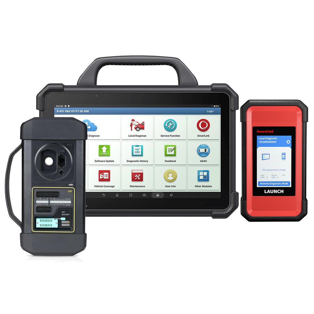 Bundle: X431 PAD VII Elite + X-PROG3 GIII Immobilizer Programmer