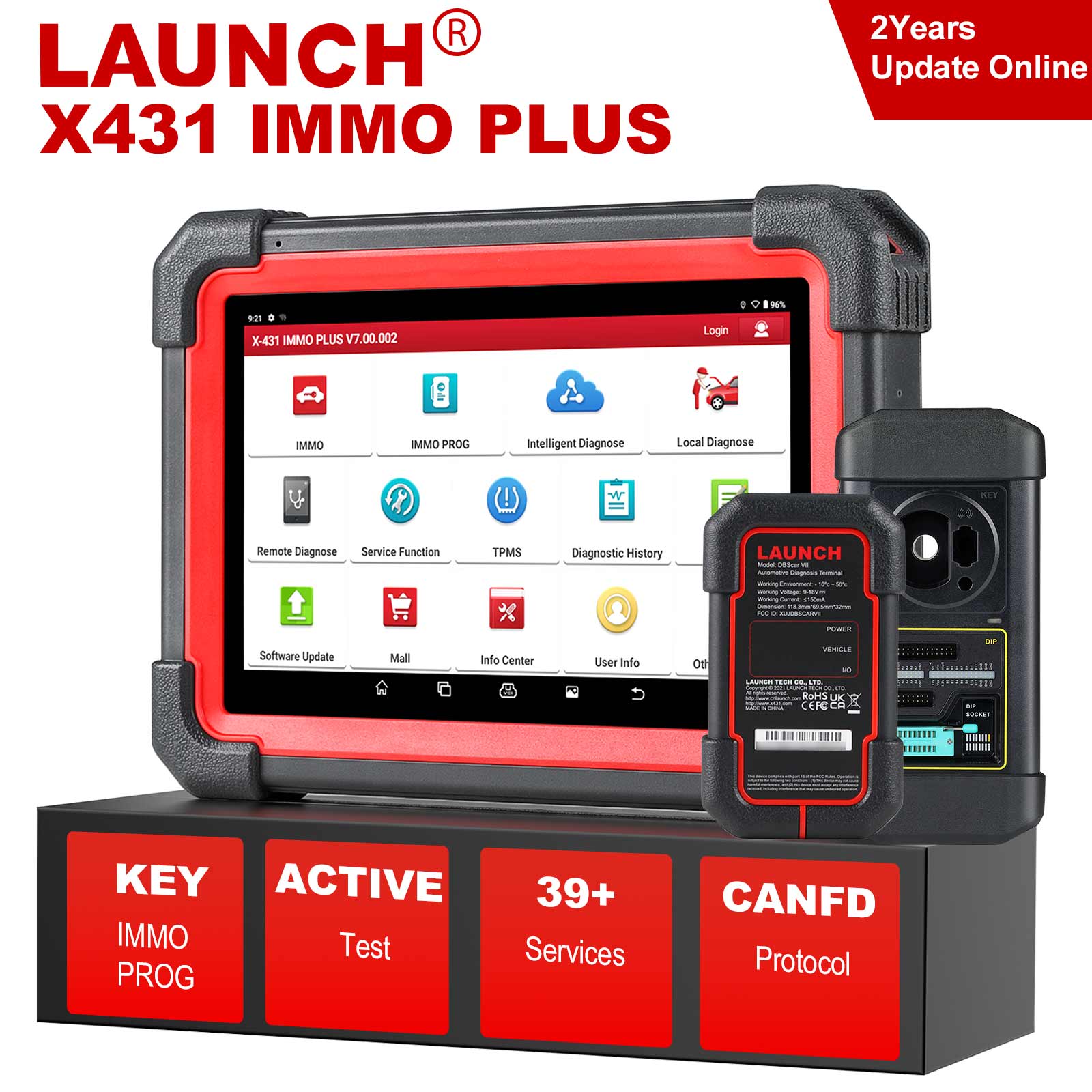 LAUNCH X431 IMMO Plus Key Programming Kit