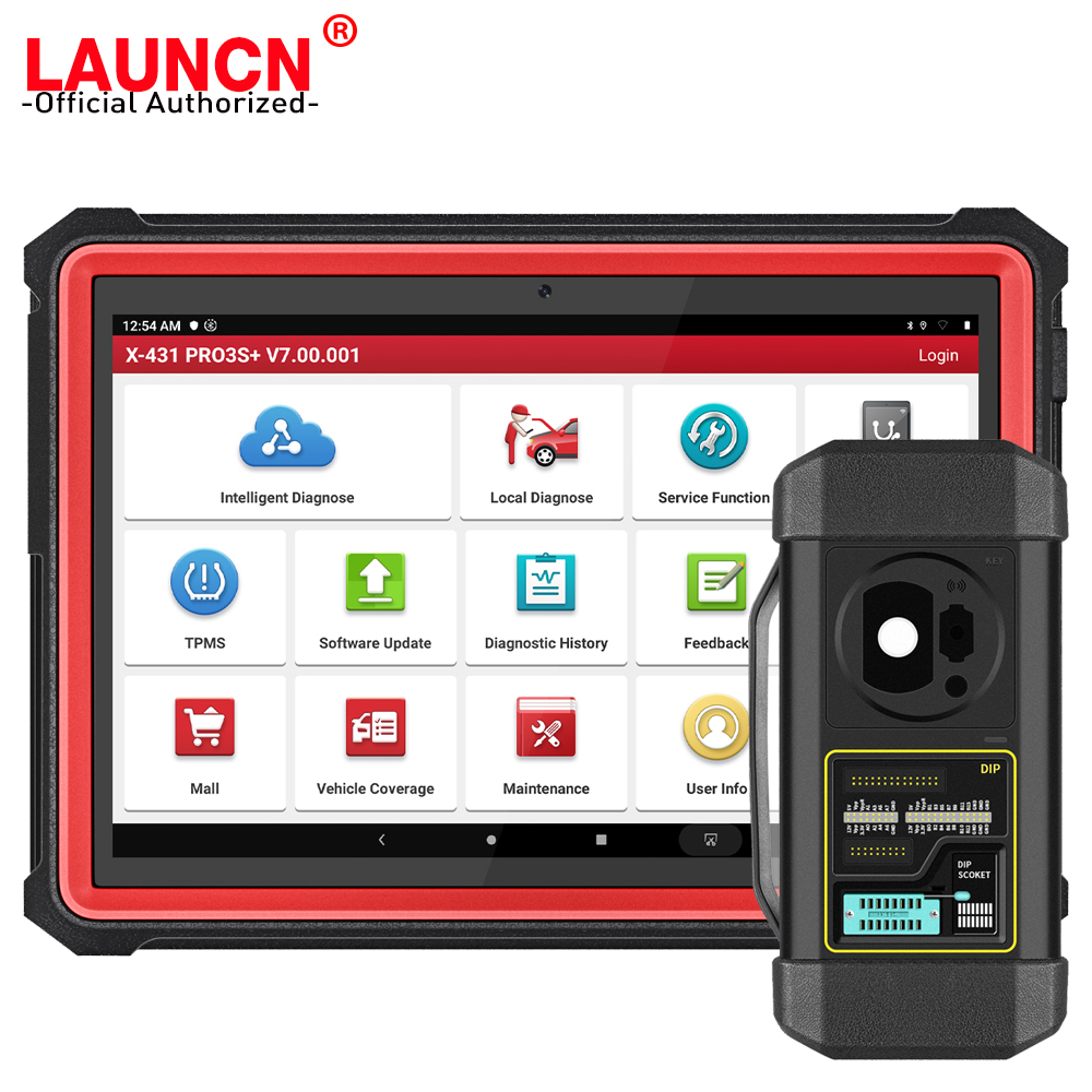 LAUNCH X431 PRO3S+ Diagnostic Tablet with X-PROG 3 Immobiliser Kit